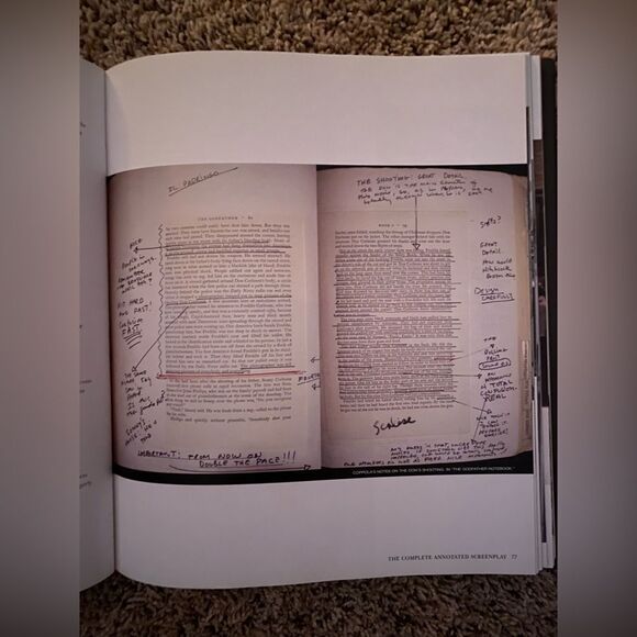 THE ANNOTATED GODFATHER - Complete Screenplay: hardcover book - Picture 6 of 13